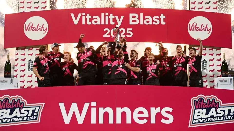 T20 Blast 2025 Winners [Source: X.com]